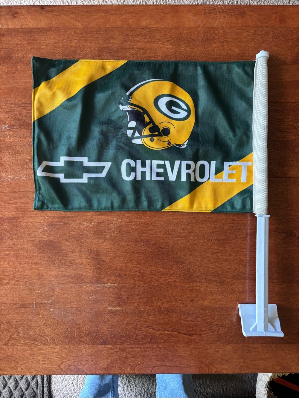 Green Bay Packers/Chevrolet car flag